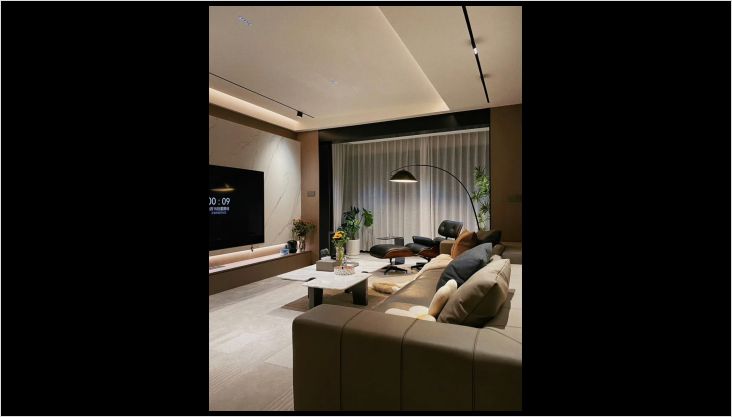 簡約風(fēng)無主燈，心安之處